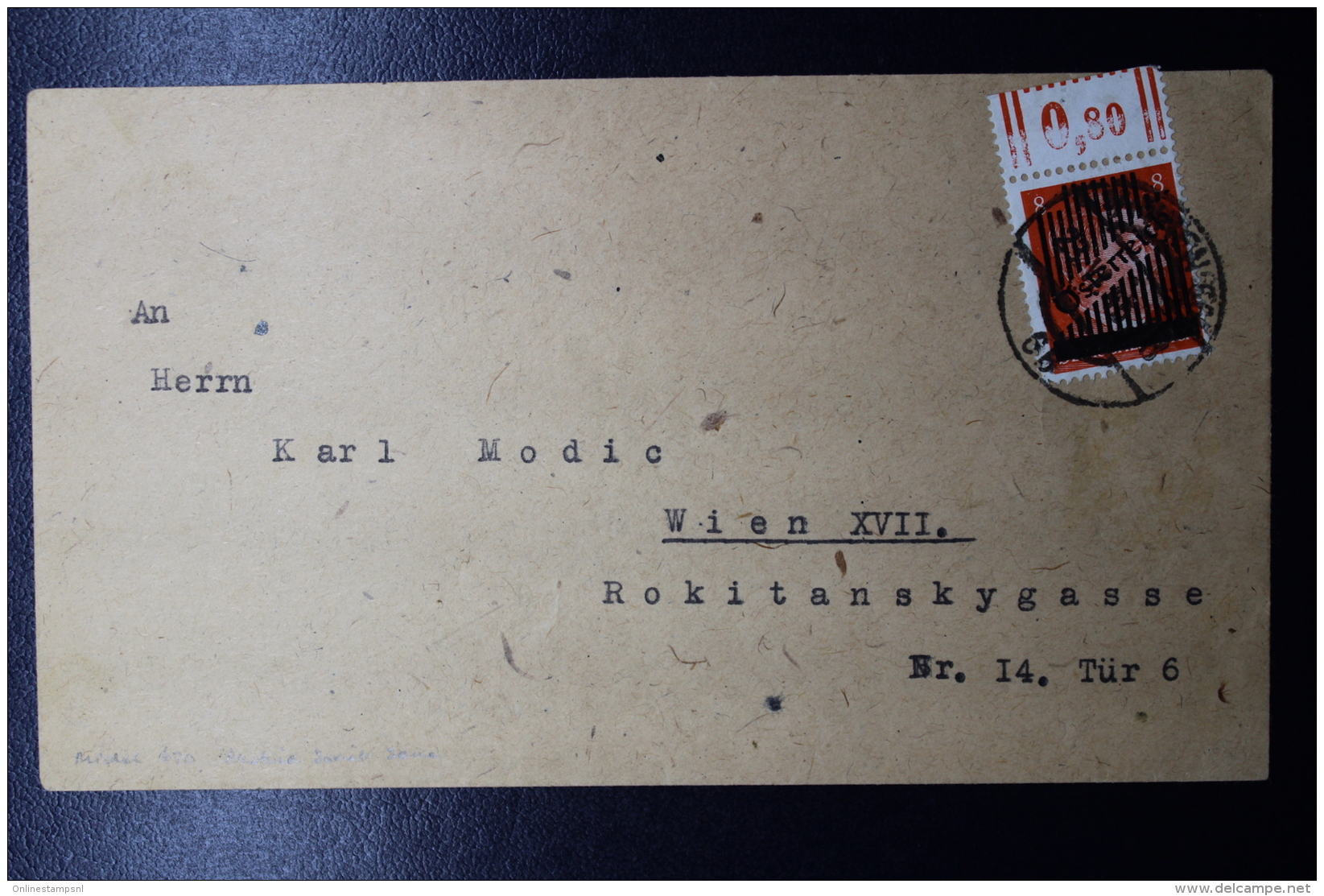 Austria:  Cover  Wien Mi 670   23-6-1945 - Briefe U. Dokumente