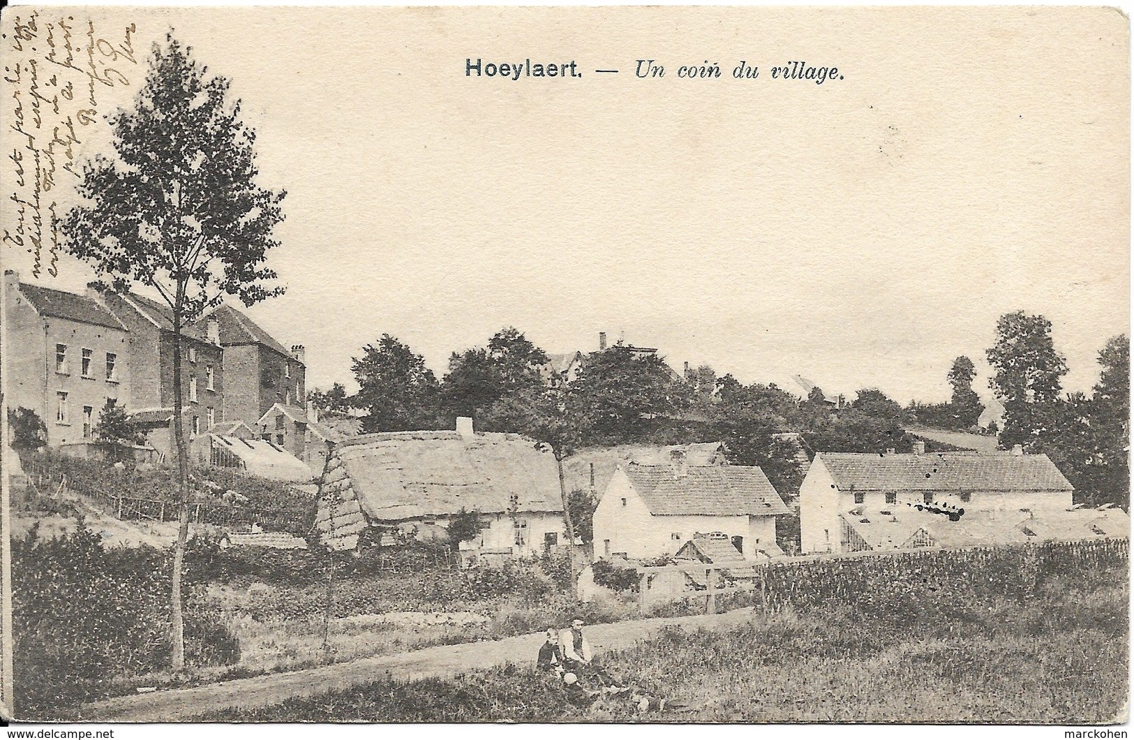 HOEILAART / HOEILAERT (1560) : Un Coin Du Village. CPA Précurseurs. - Hoeilaart