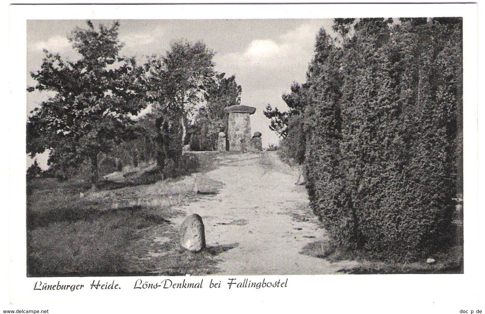 Deutschland - Lüneburger Heide - Löns Denkmal Bei Fallingbostel - Stone - Dolmen - Dolmen & Menhire