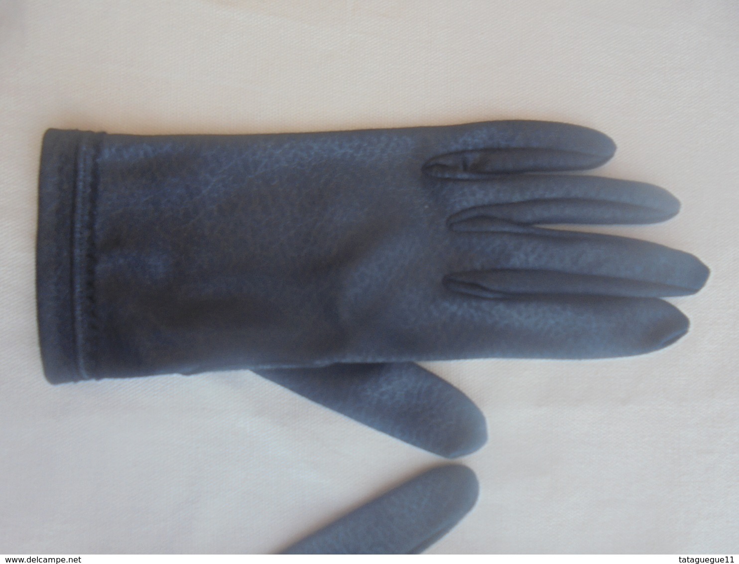 Ancien - Paire De Gants Noir Pour Femme Années 60 - 1940-1970