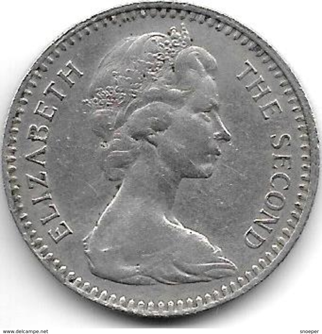 *rhodesia 20 Cents   1964  Km 3  Vf+ - Rhodésie