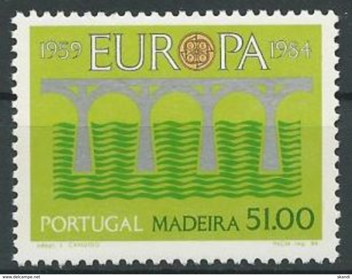 MADEIRA 1984 Mi-Nr. 90 ** MNH - CEPT - 1984