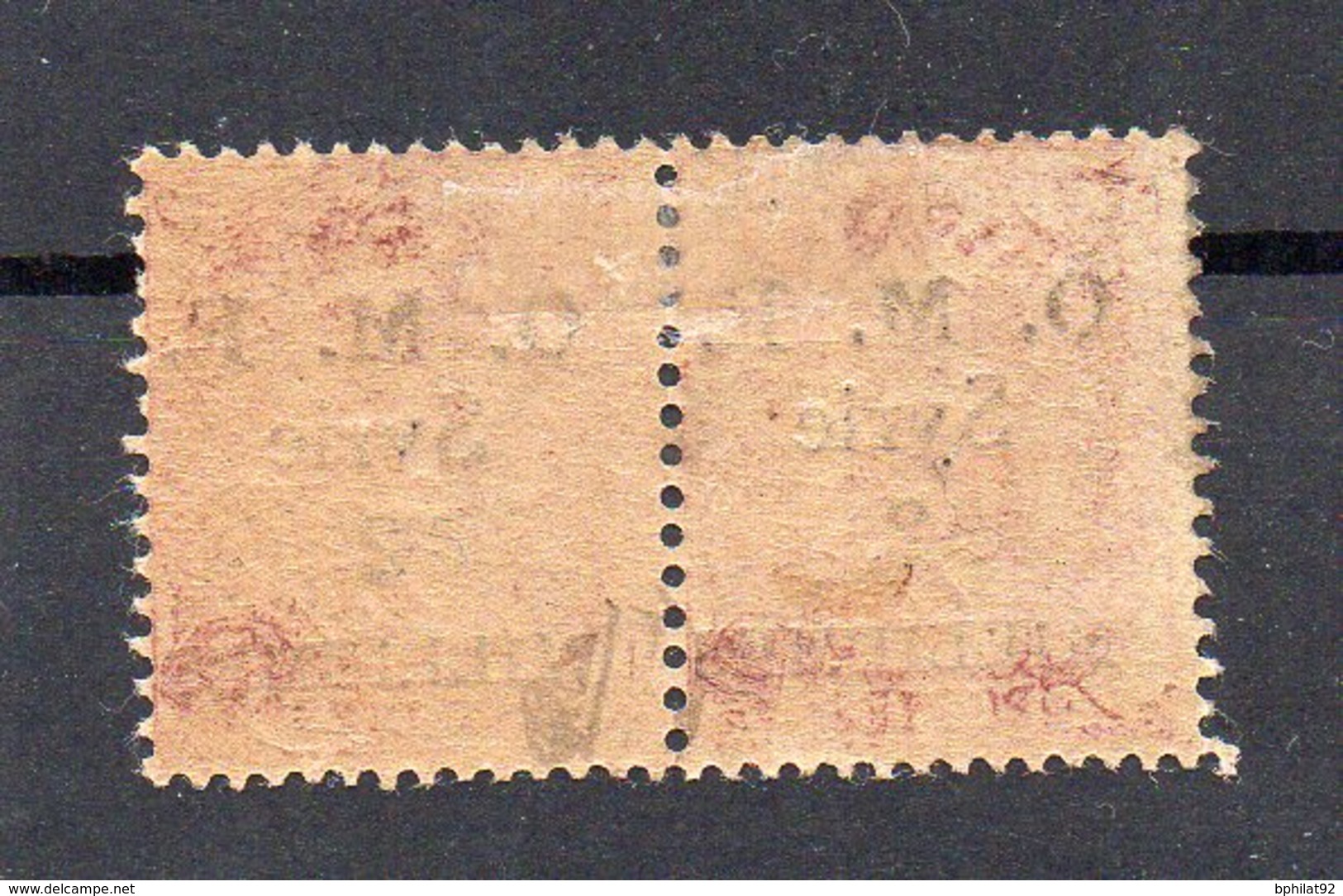 !!! PRIX FIXE : SYRIE, TYPE BLANC, PAIRE DU N°26 S RENVERSE NEUVE * SIGNEE CALVES - Unused Stamps