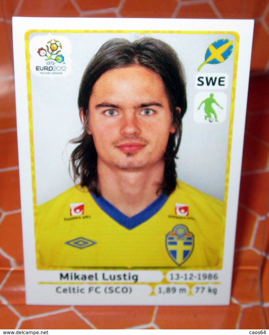 EURO2012 PANINI N. 434 LUSTIG  STICKER NEW CON VELINA - Edizione Italiana