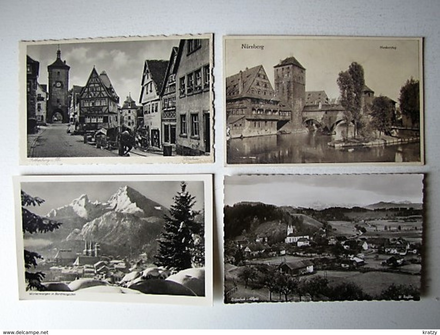 ALLEMAGNE - DEUTSCHLAND - Lot 93 - 50 anciennes cartes postales différentes