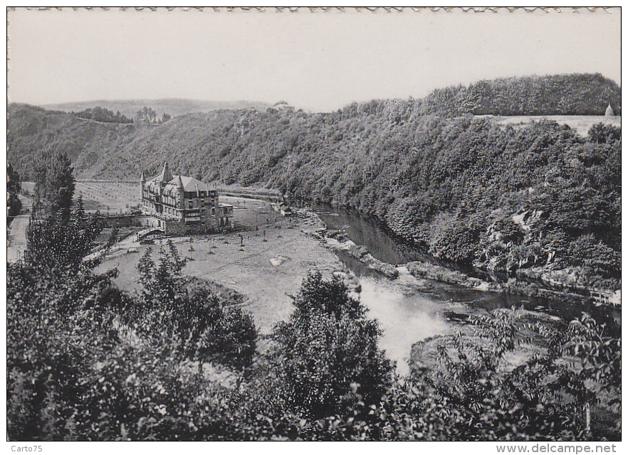 Belgique - La Roche-en-Ardenne - Vallée De L'Ourthe Et Le Grand Hôtel Des Bains - La-Roche-en-Ardenne