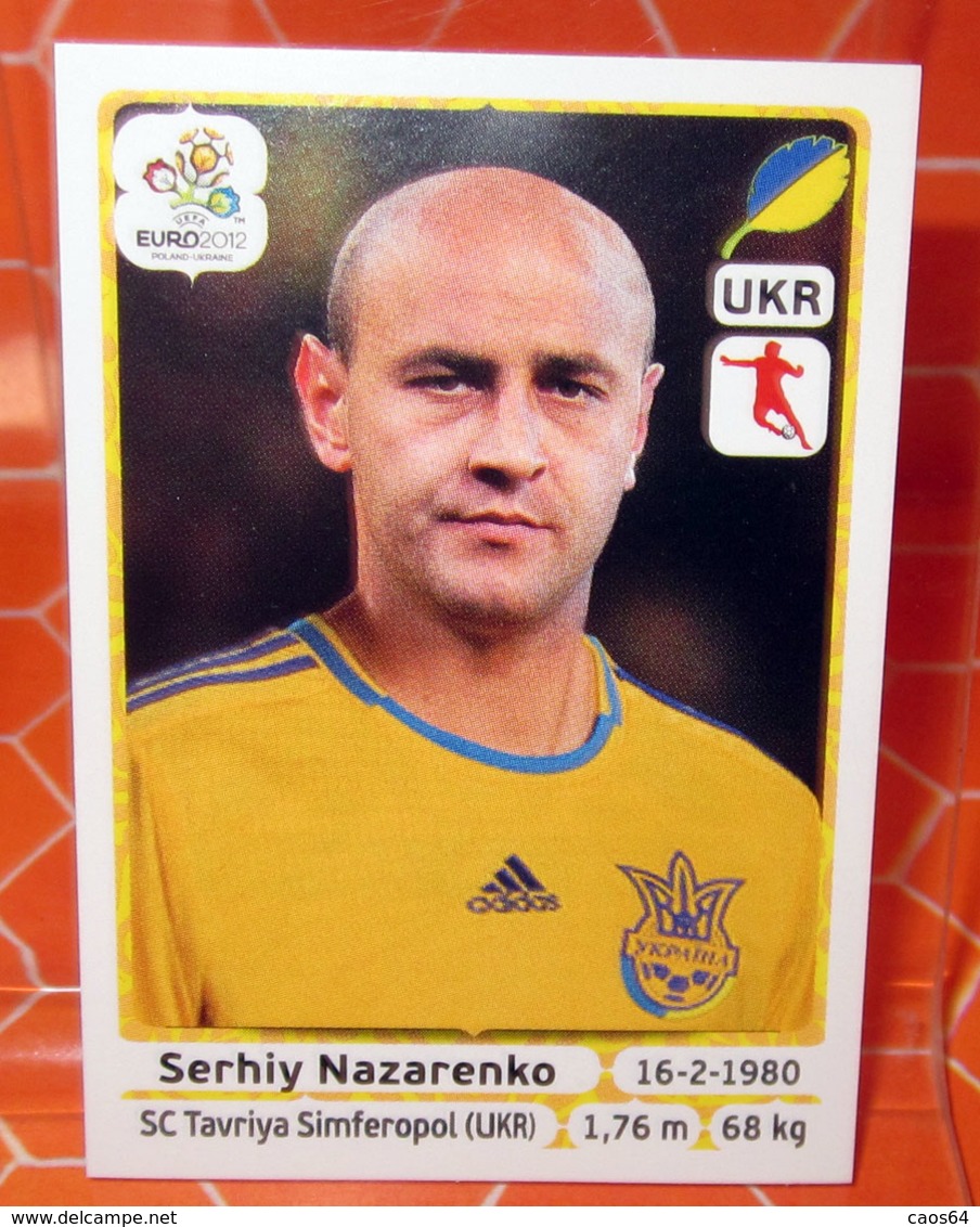 EURO2012 PANINI N. 415 NAZARENKO   STICKER NEW CON VELINA - Edizione Italiana