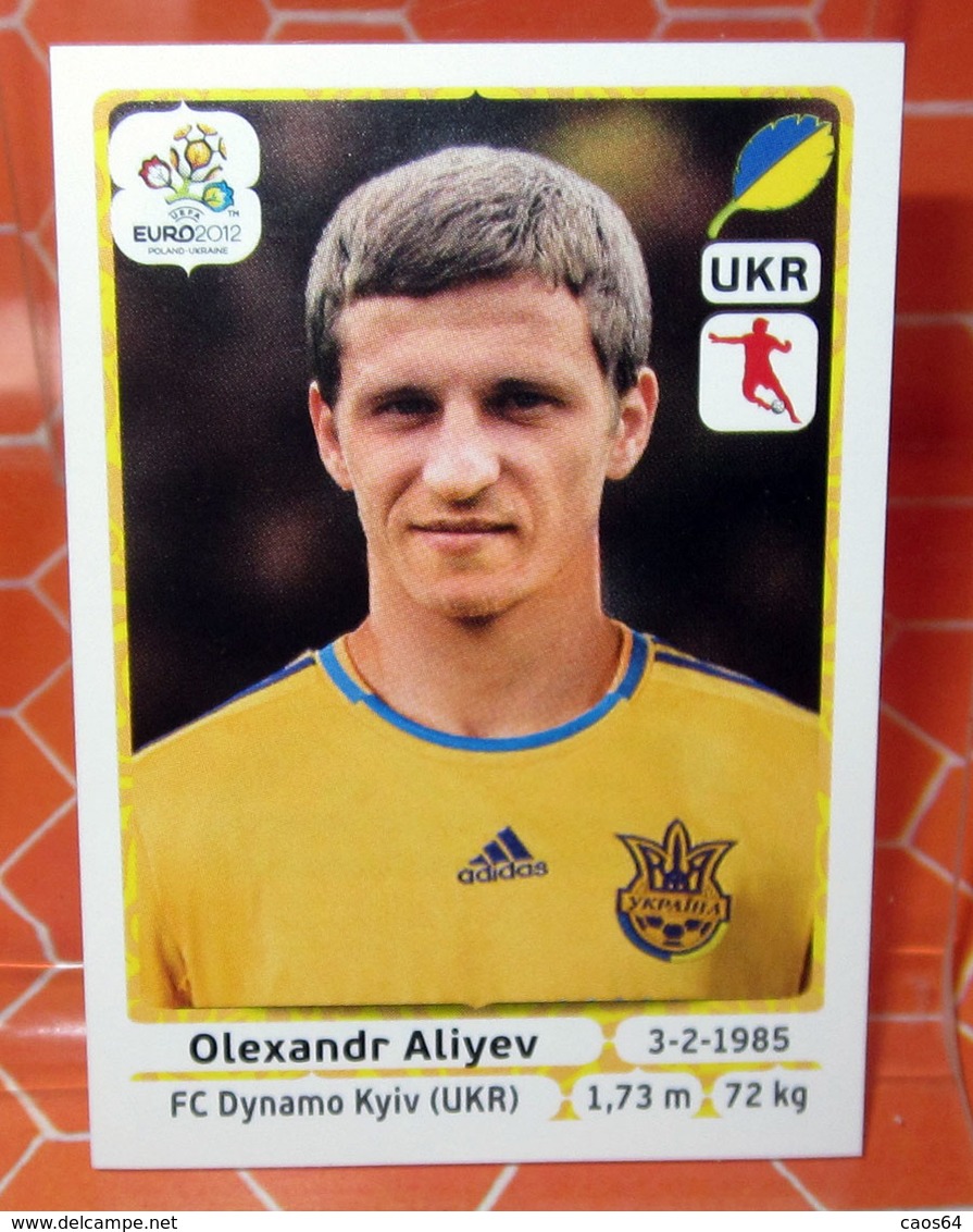 EURO2012 PANINI N. 414 ALIYEV   STICKER NEW CON VELINA - Edizione Italiana