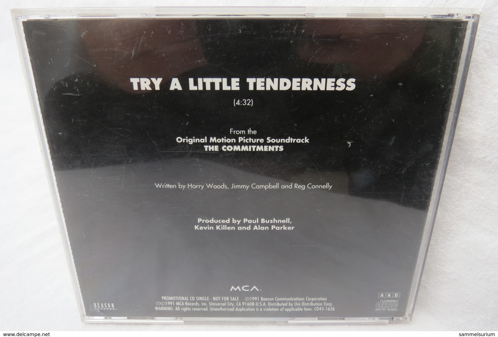 CD "The Commitments" Try A Little Tenderness - Filmmusik