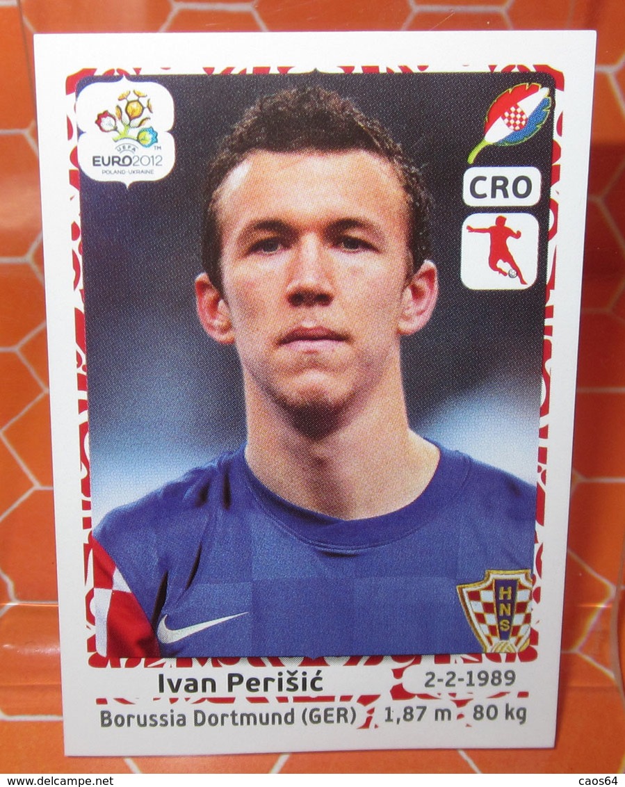 EURO2012 PANINI N. 389 PERISIC  STICKER NEW CON VELINA - Edizione Italiana