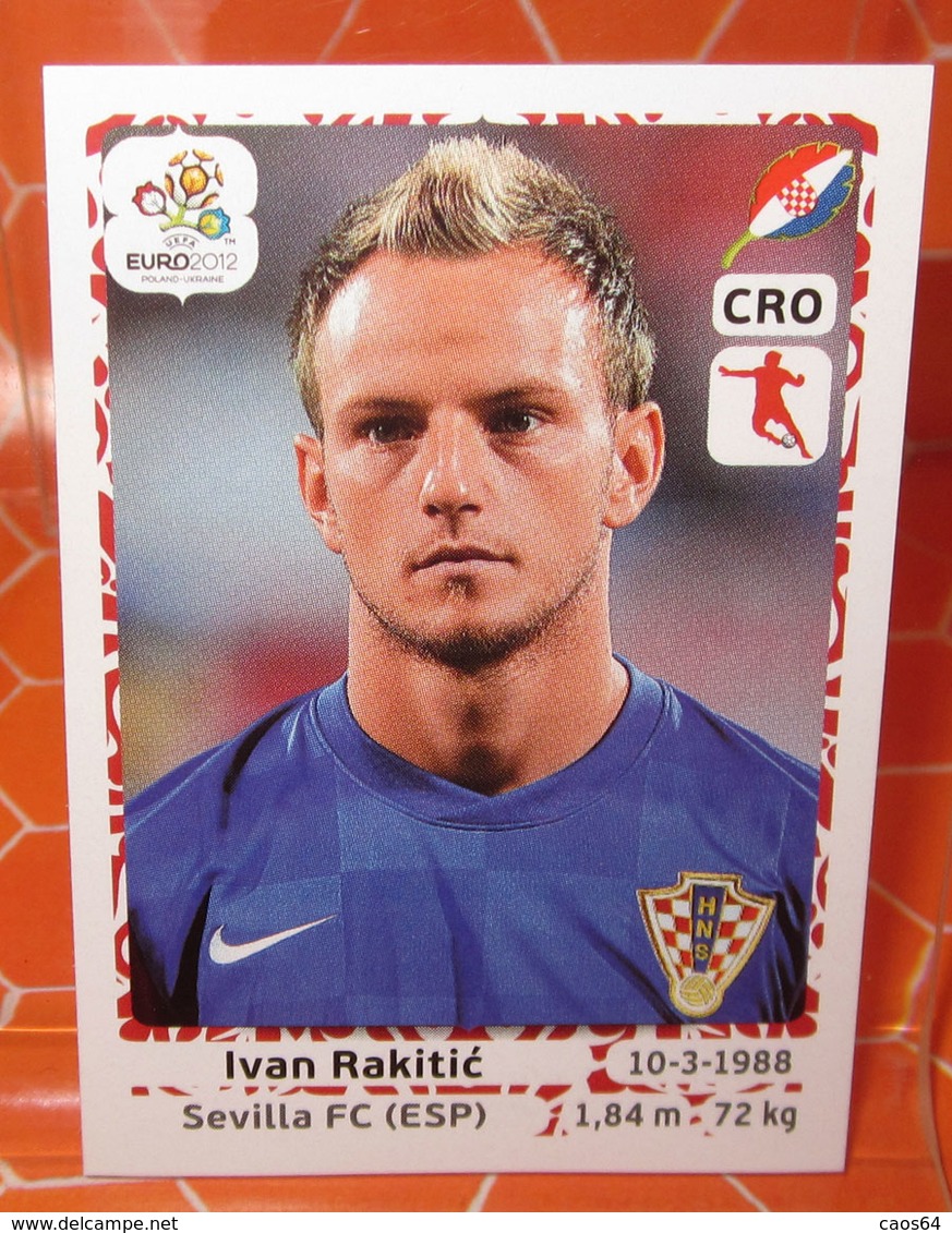 EURO2012 PANINI N. 388 RAKITIC  STICKER NEW CON VELINA - Edizione Italiana