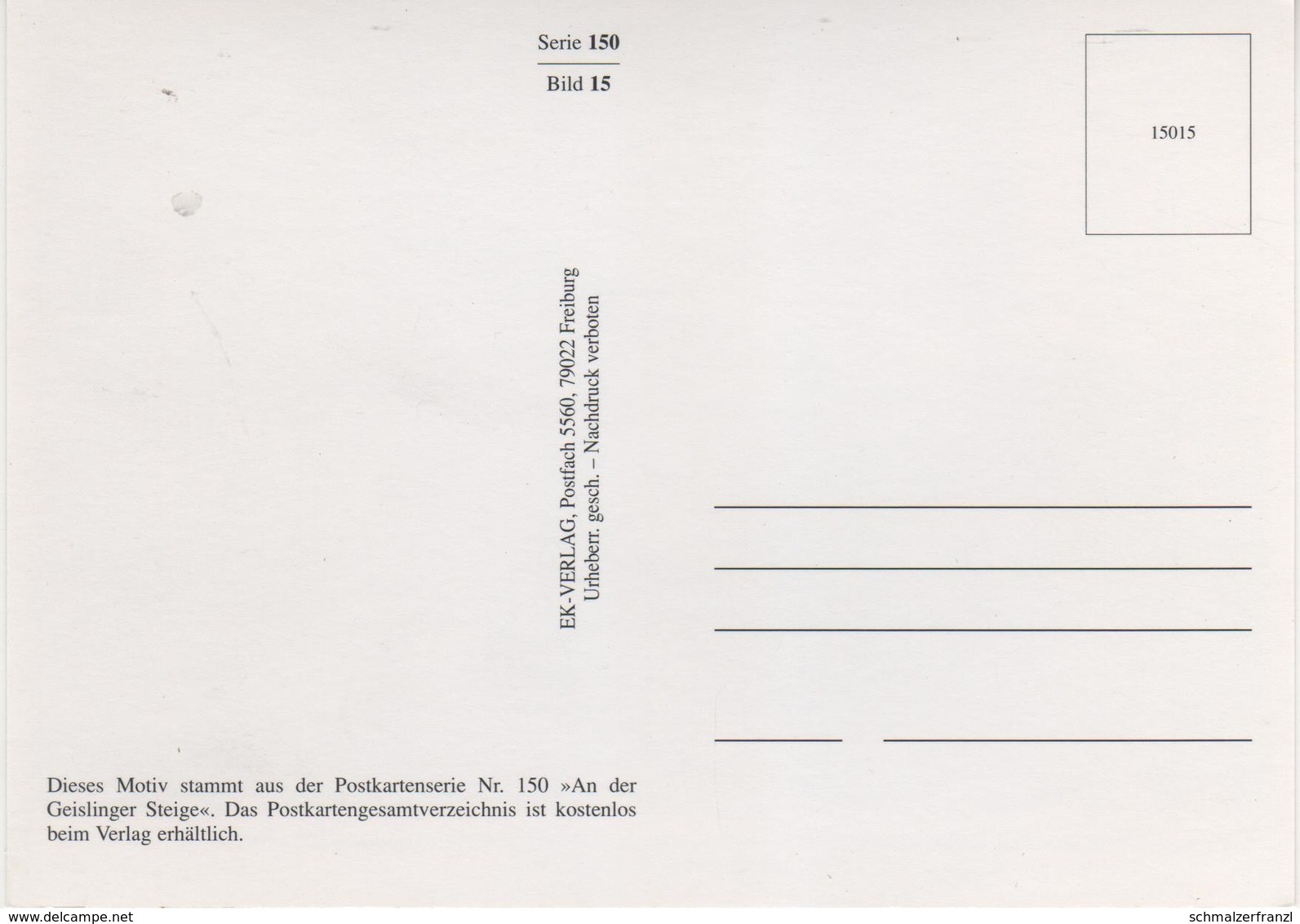 AK An Der Geislinger Steige Geislingen Zug Lok E 94 94126 Carl Bellingrodts Schatzkammer Serie 150 Bild 15 Neudruck - Geislingen