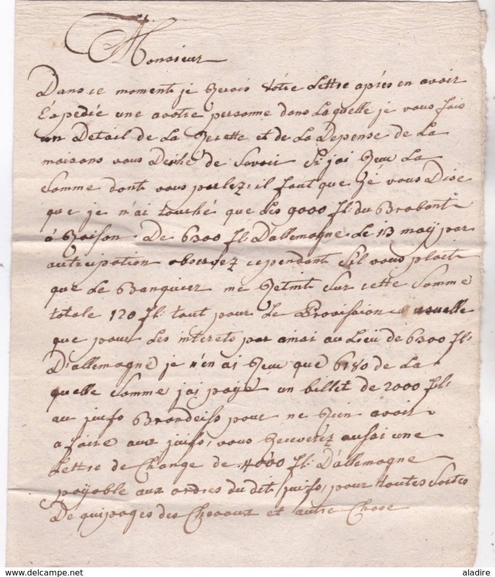 1778 - Lettre Avec Correspondance De 2 Pages Vers Gand, Flandre (Belgique Aujourd'hui) - 1701-1800: Vorläufer XVIII