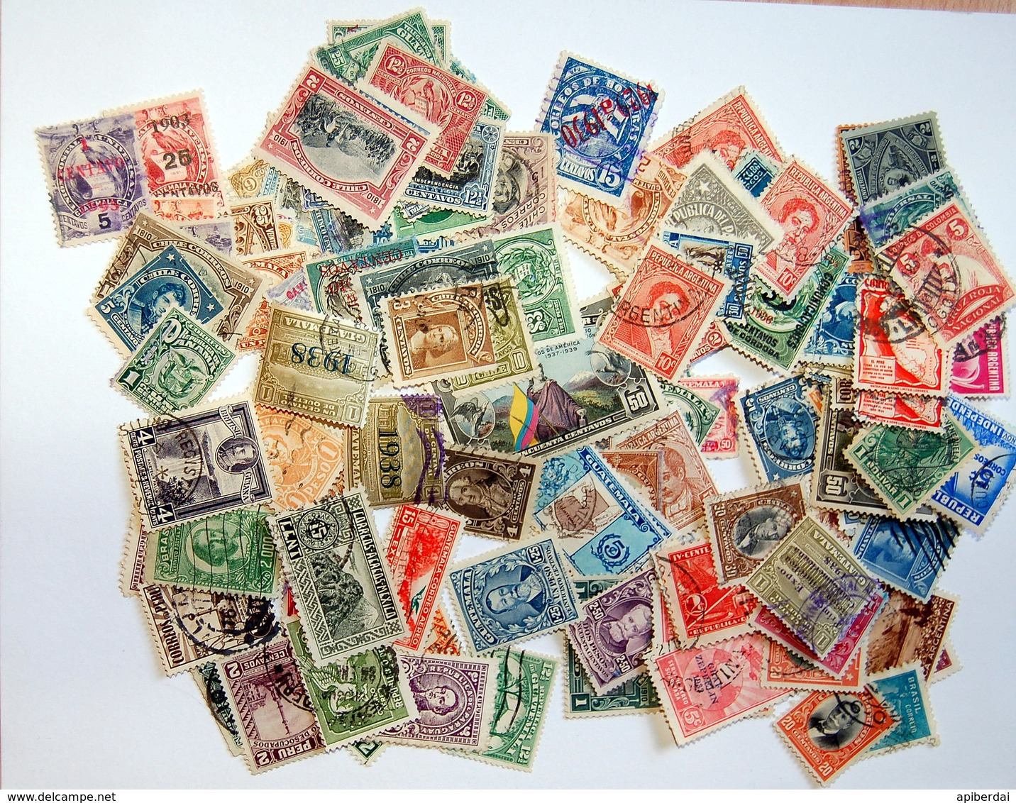 South & Central America - Small Batch Of 138 Stamps Used - Vrac (max 999 Timbres)