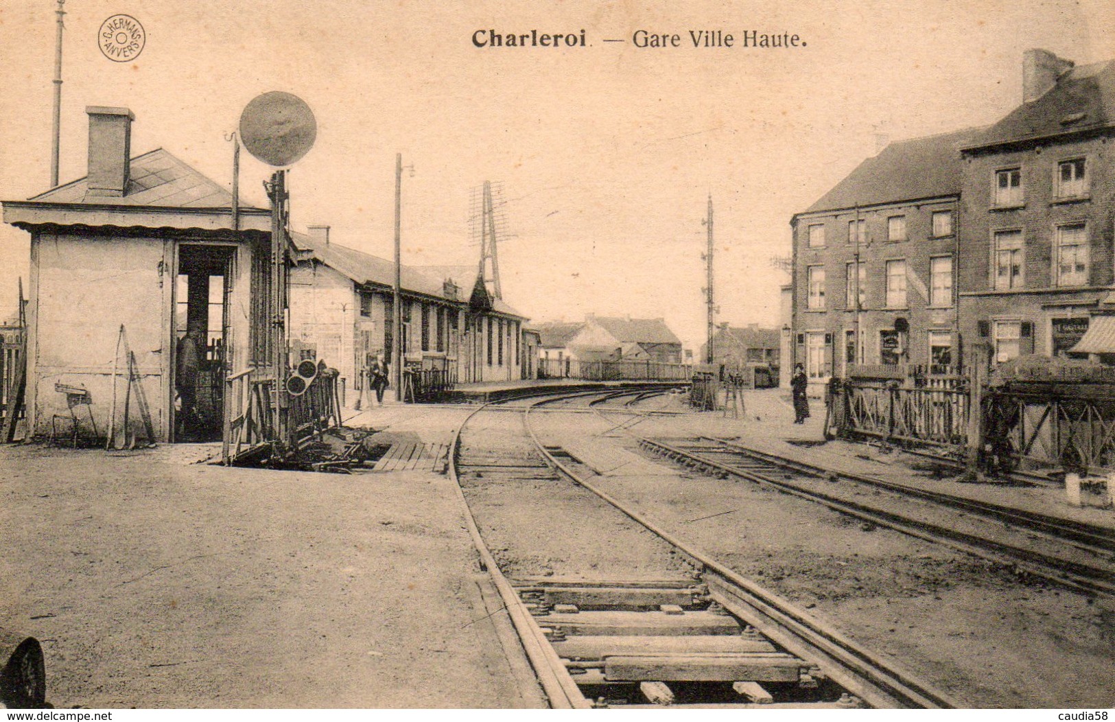 Charleroi, Gare Ville Haute. - Charleroi