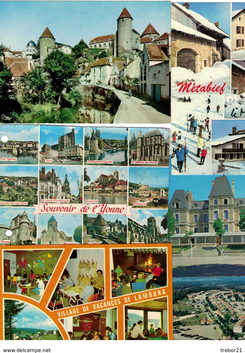 Région BOURGOGNE - FRANCHE COMTÉ - Lot De 600 Cartes - 500 CP Min.