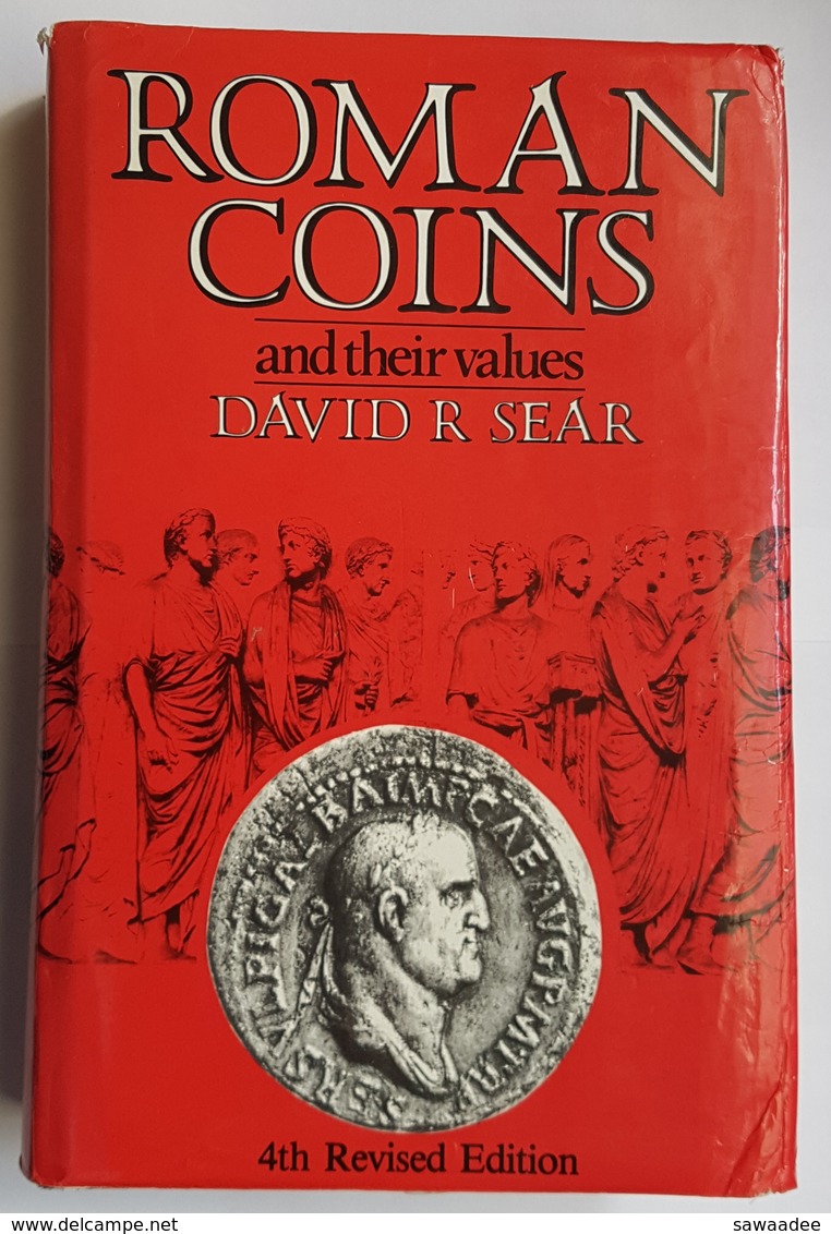 LIVRE - NUMISMATIQUE - EN ANGLAIS - ROMAN COINS AND THEIR VALUES - DAVID R. SEAR - 1988 - Libros & Software