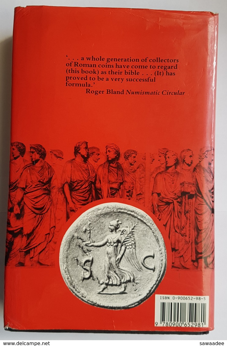 LIVRE - NUMISMATIQUE - EN ANGLAIS - ROMAN COINS AND THEIR VALUES - DAVID R. SEAR - 1988 - Livres & Logiciels