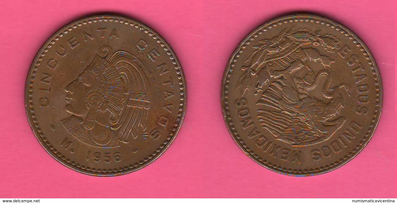 Messico Cinquanta Centavos 1956 - Mexico