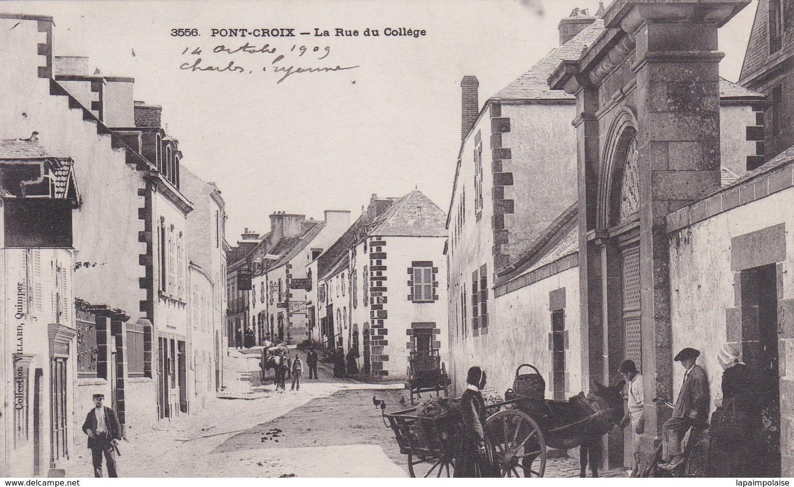 [29] Finistère > Pont-Croix La Rue Du College - Pont-Croix