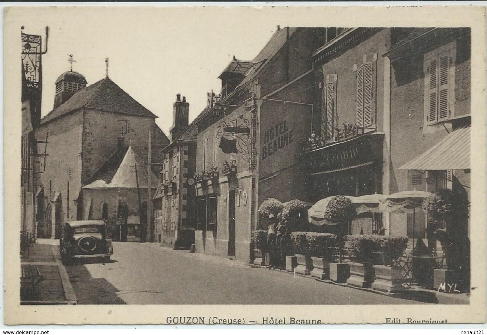 Gouzon-Hôtel Beaune (SÉPIA) - Autres & Non Classés