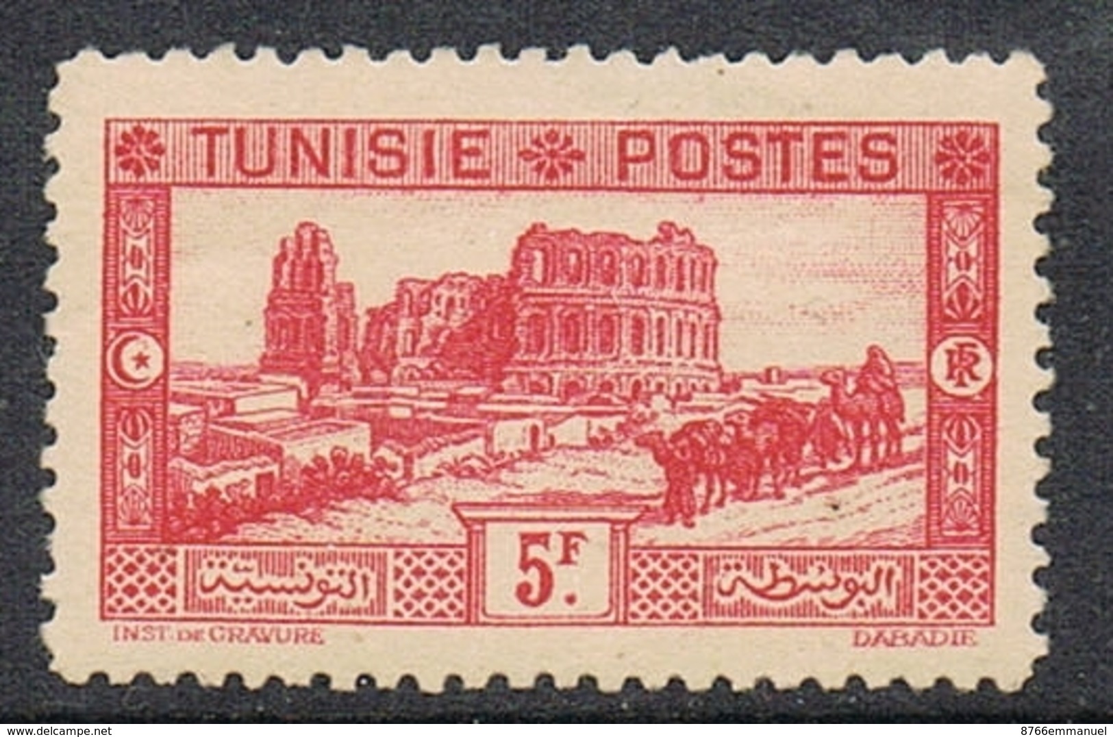 TUNISIE N°178 N* Dentelé 11 - Neufs