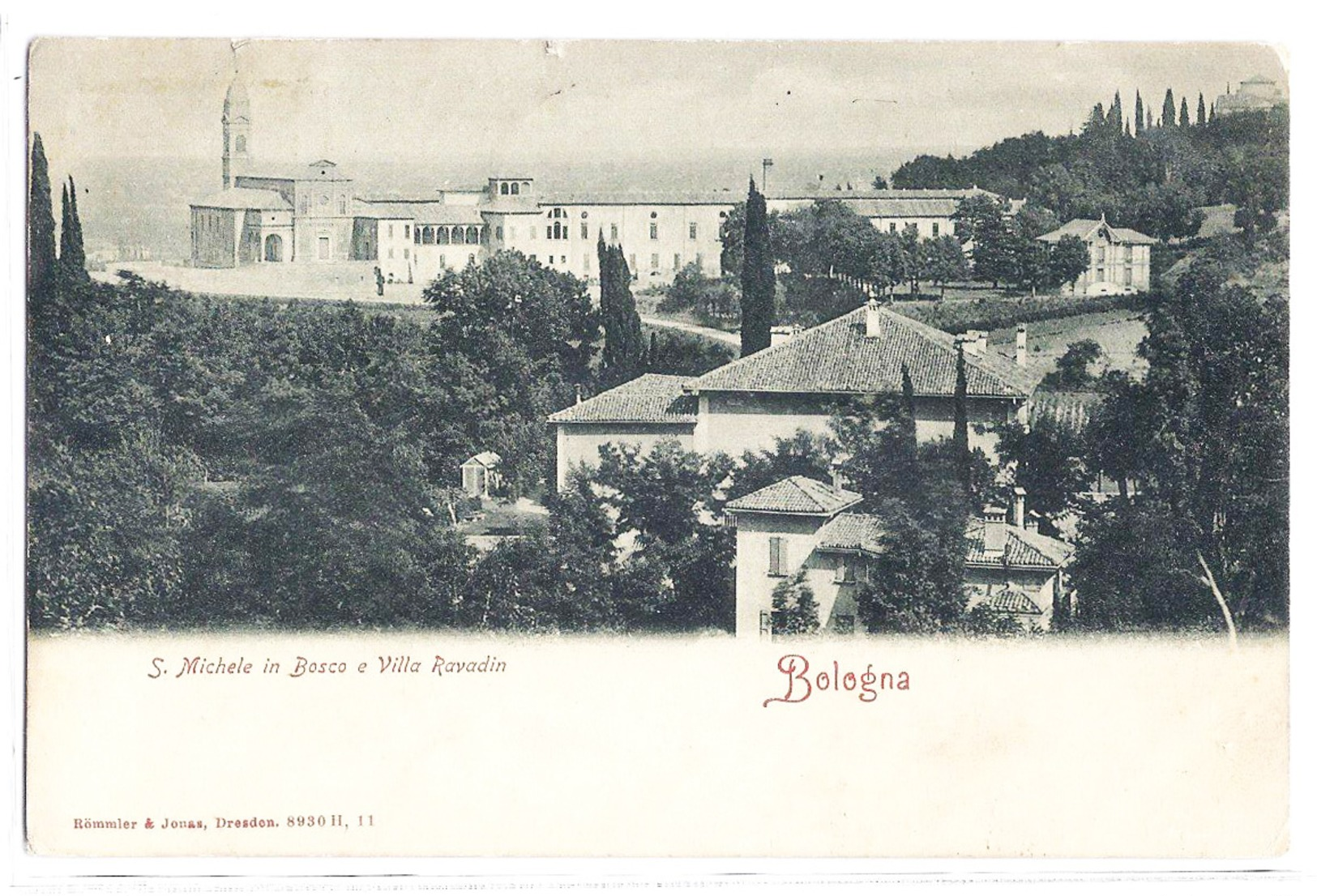 Bologna - S. Michele In Bosco E Villa Ravadin. 1912 - Bologna