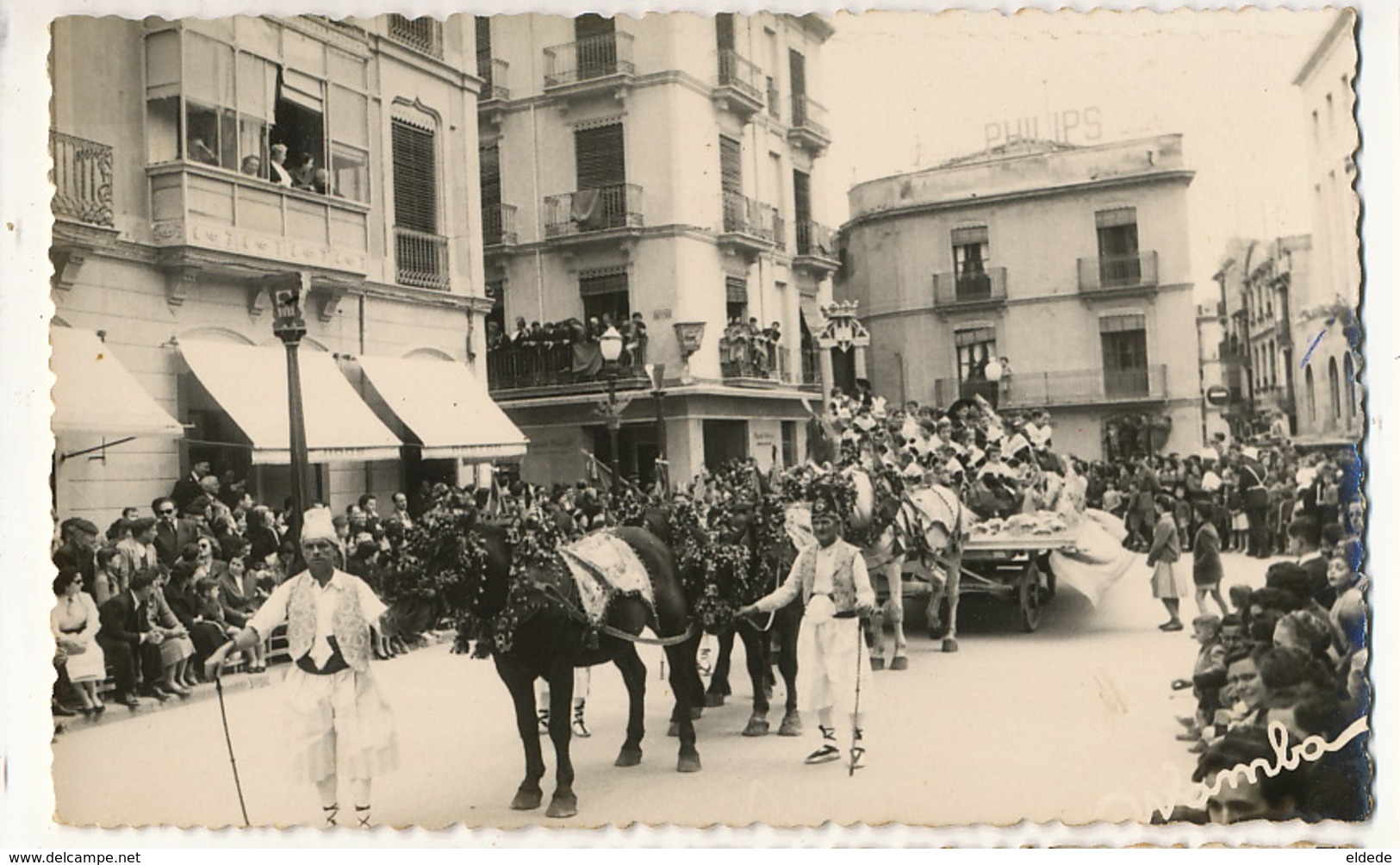 Real Photo Fiestas W. Traver Wamba El Rueco - Castellón