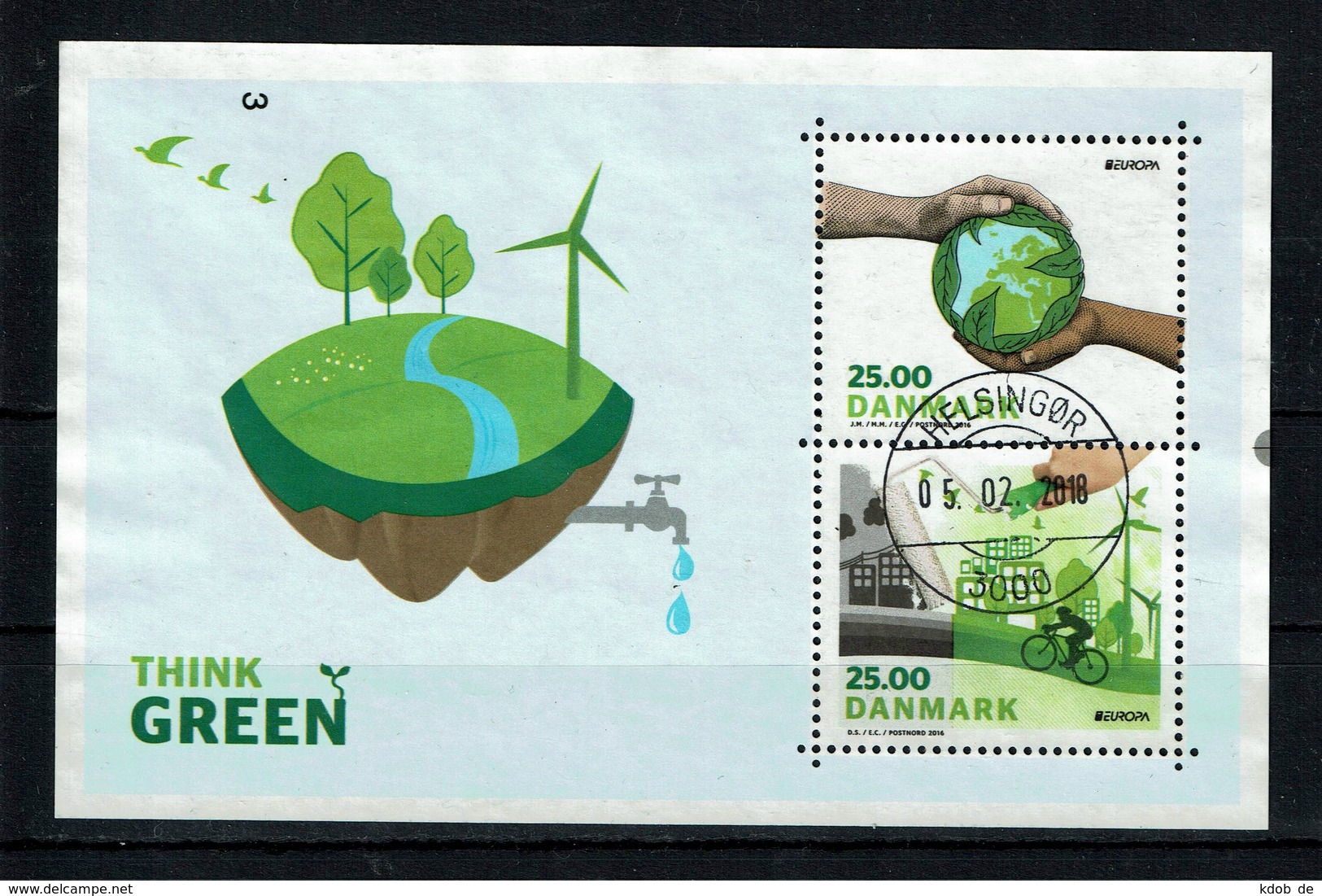 Dänemark Michel Nr.: Block 63 Gestempelt - Used Stamps