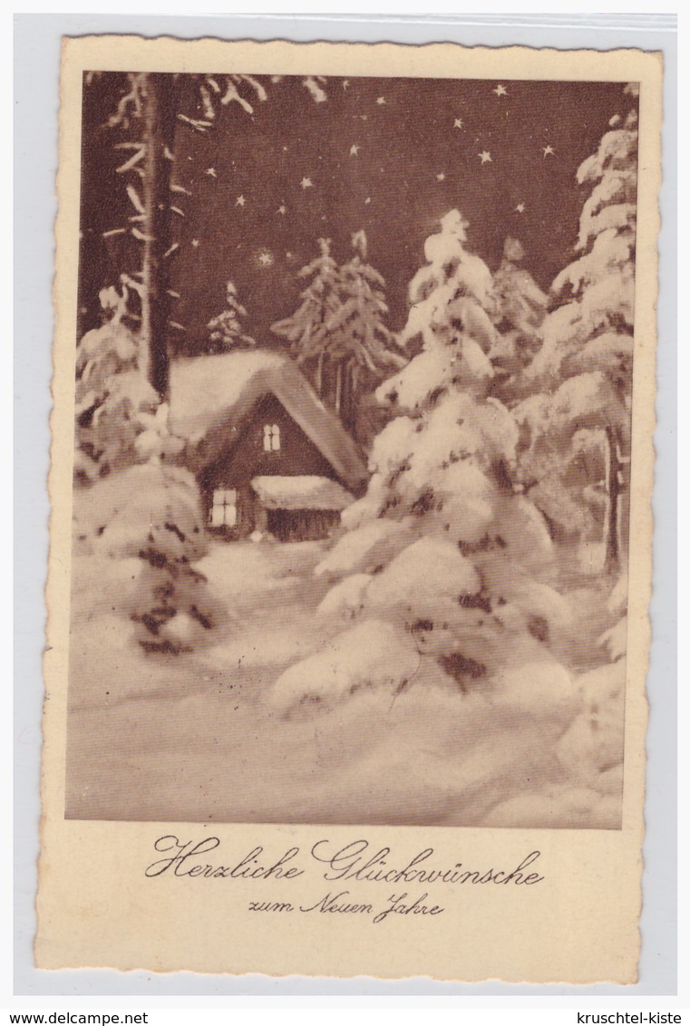 Dt.- Reich (001717) Weihnachtskarte Gelaufen Mit Feldpost Am 22.12.1940 FPNR 39837 1. Kompanie Panzer-Abwehr-Abteilung 5 - Briefe U. Dokumente