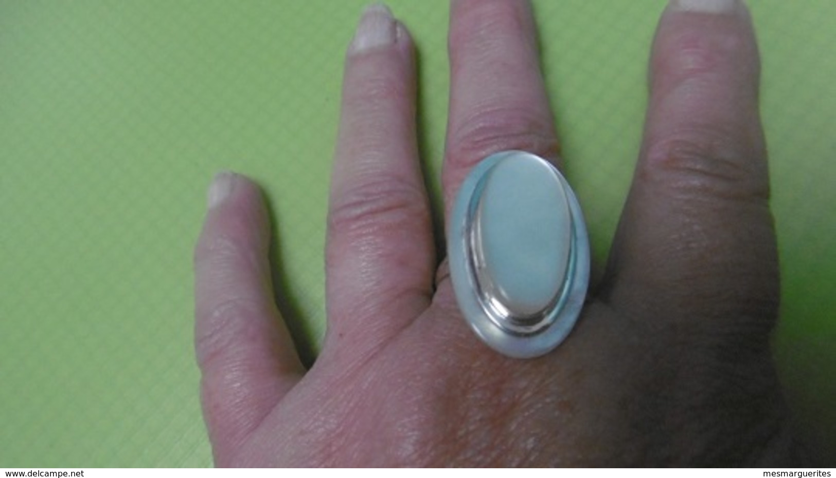 Bague En Argent Massif Taille 66 - Rings