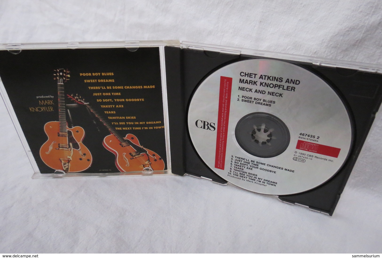 CD "Chet Atkins And Mark Knopfler" Neck And Neck - Rock