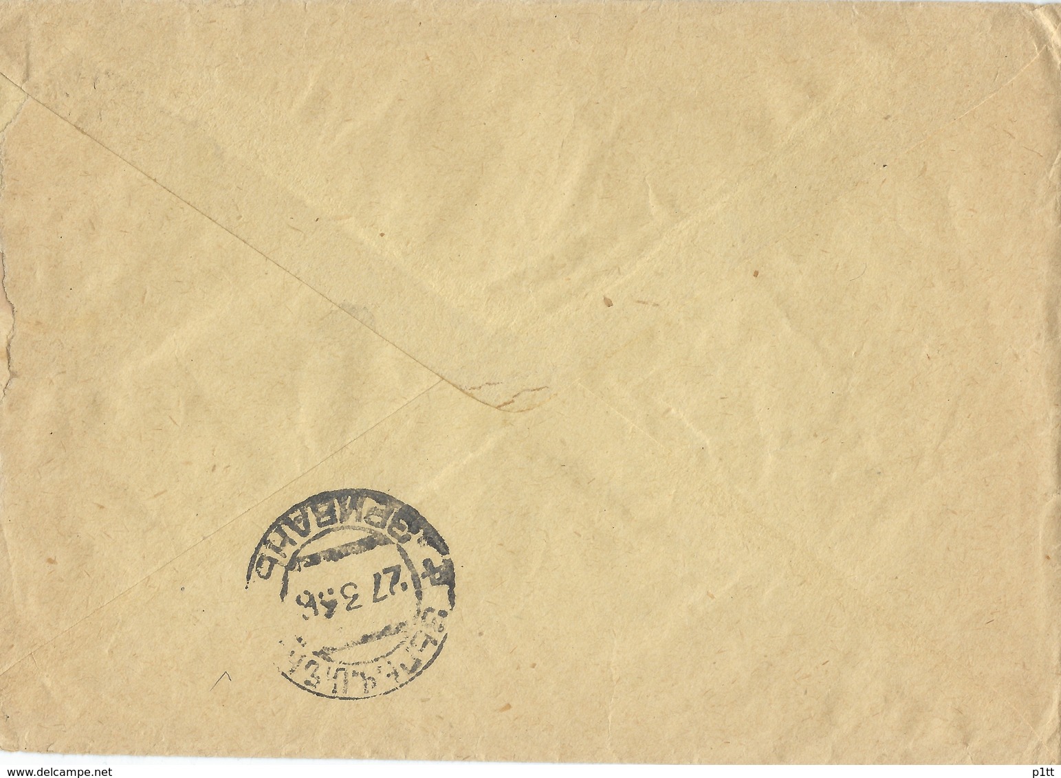 565d.Long-distance Closed Simple Letter. 1936 Year Post Passed. Tiflis (Tbilisi) Erivan (Yerevan) - Lettres & Documents