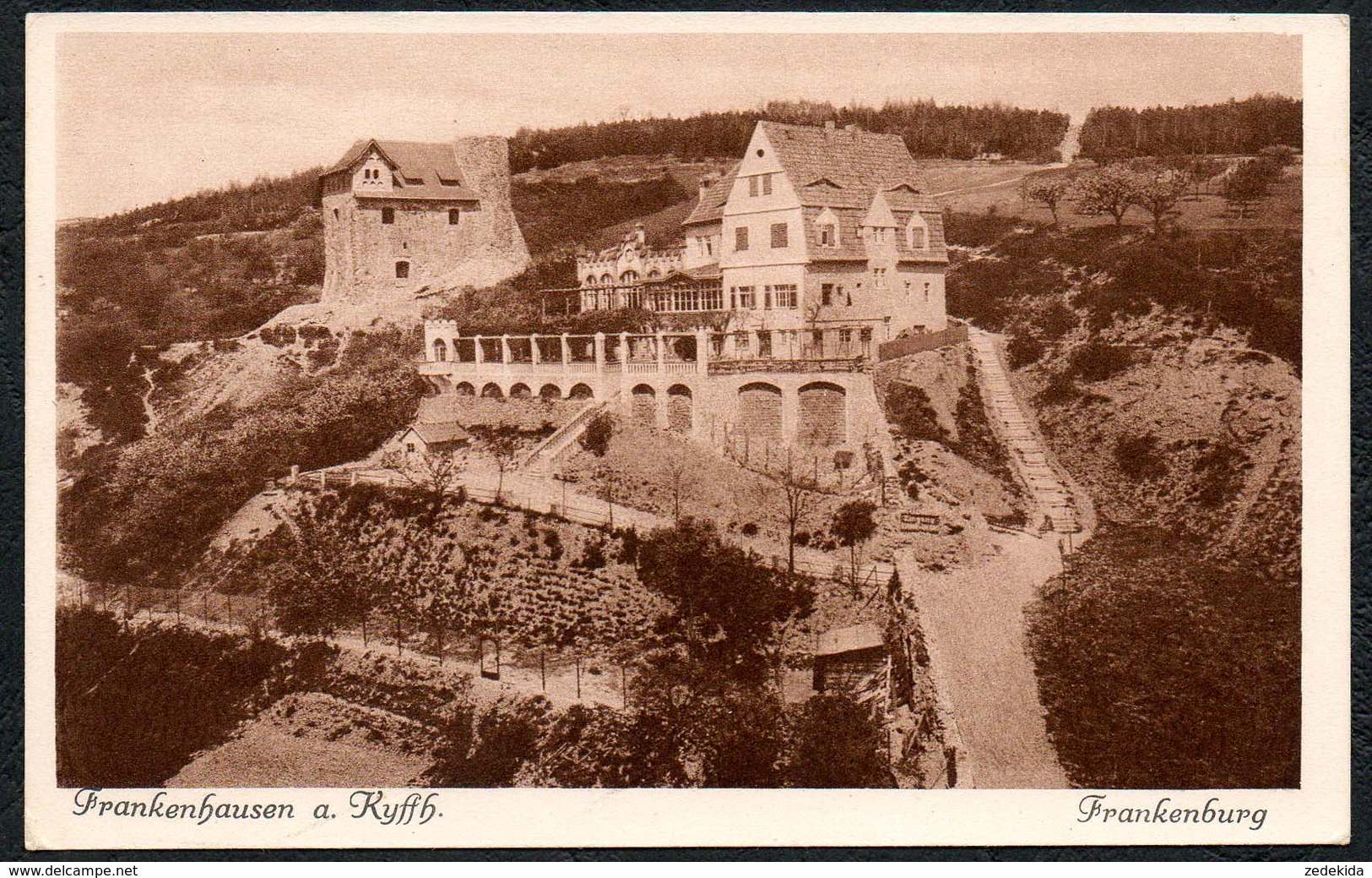 B7749 - Frankenhausen Am Kyffhäuser - Frankenburg - C. Werneburg - Bad Frankenhausen