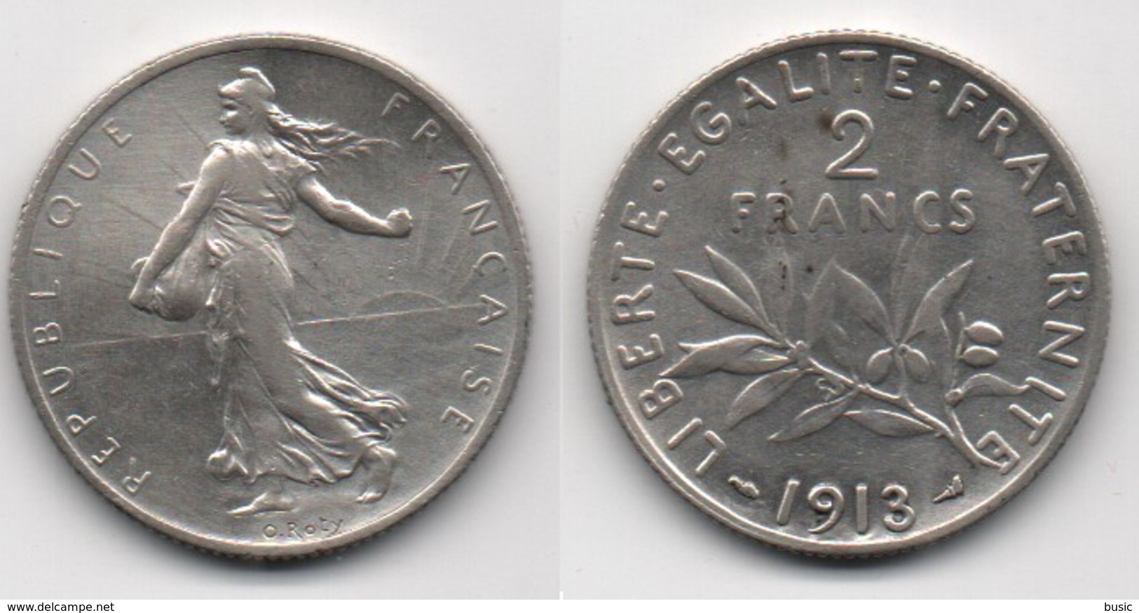 + FRANCE + 2 FRANCS 1913 + TRES BELLE + - Autres & Non Classés