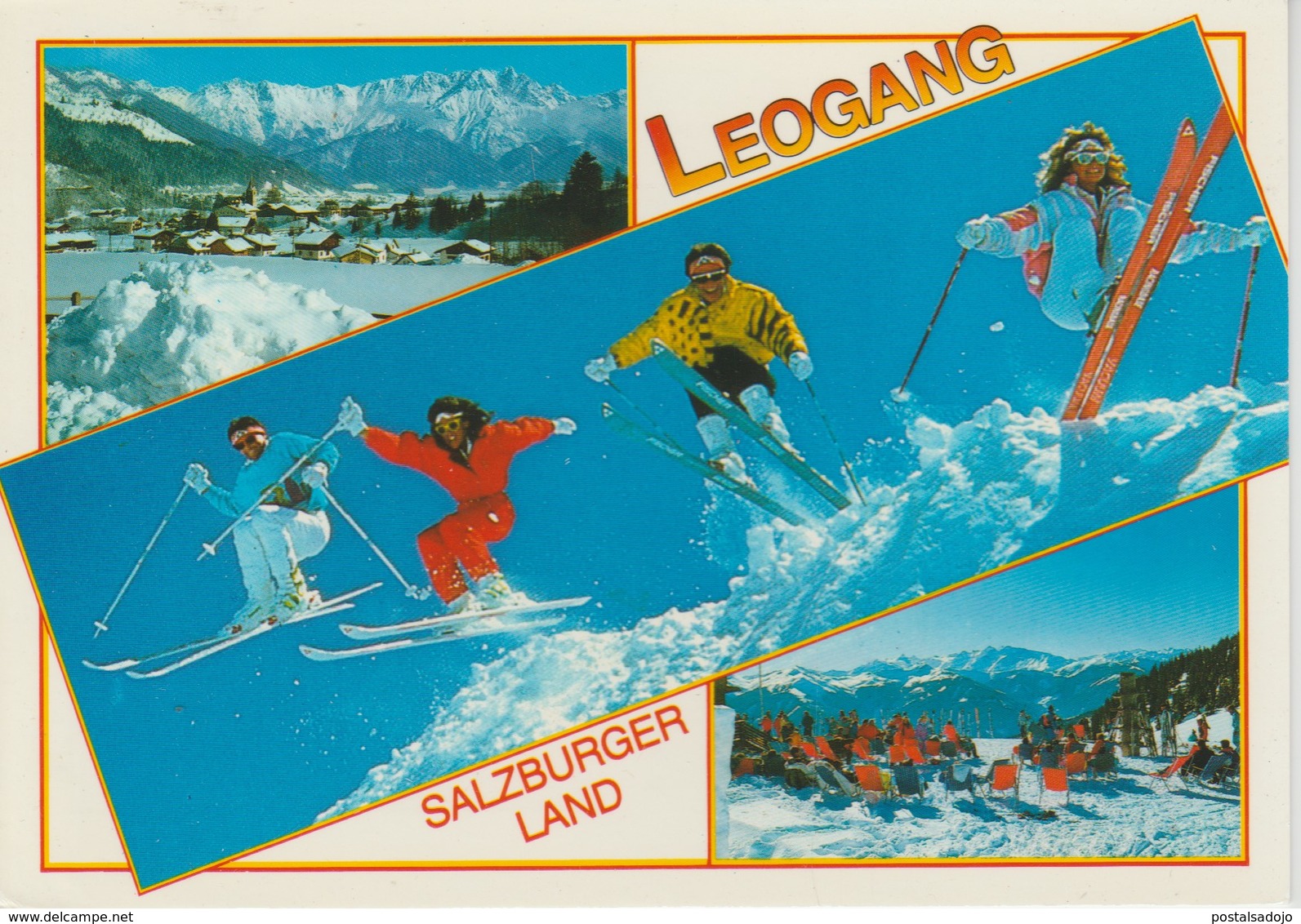 (OS2168) LEOGANG. SKIPARADIES - Leogang