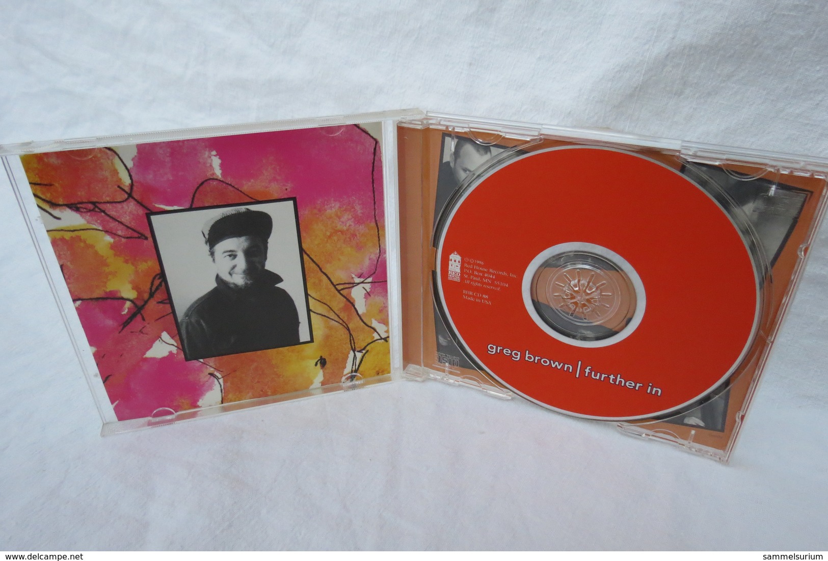 CD "Greg Brown" Further In - Disco & Pop