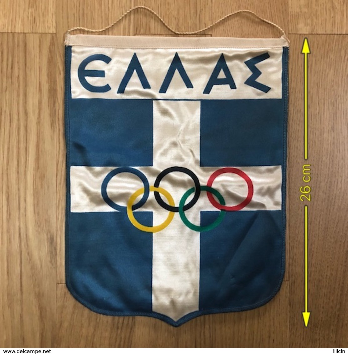 Flag (Pennant / Banderín) ZA000173 - National Olympic Committee NOC Greece - Apparel, Souvenirs & Other