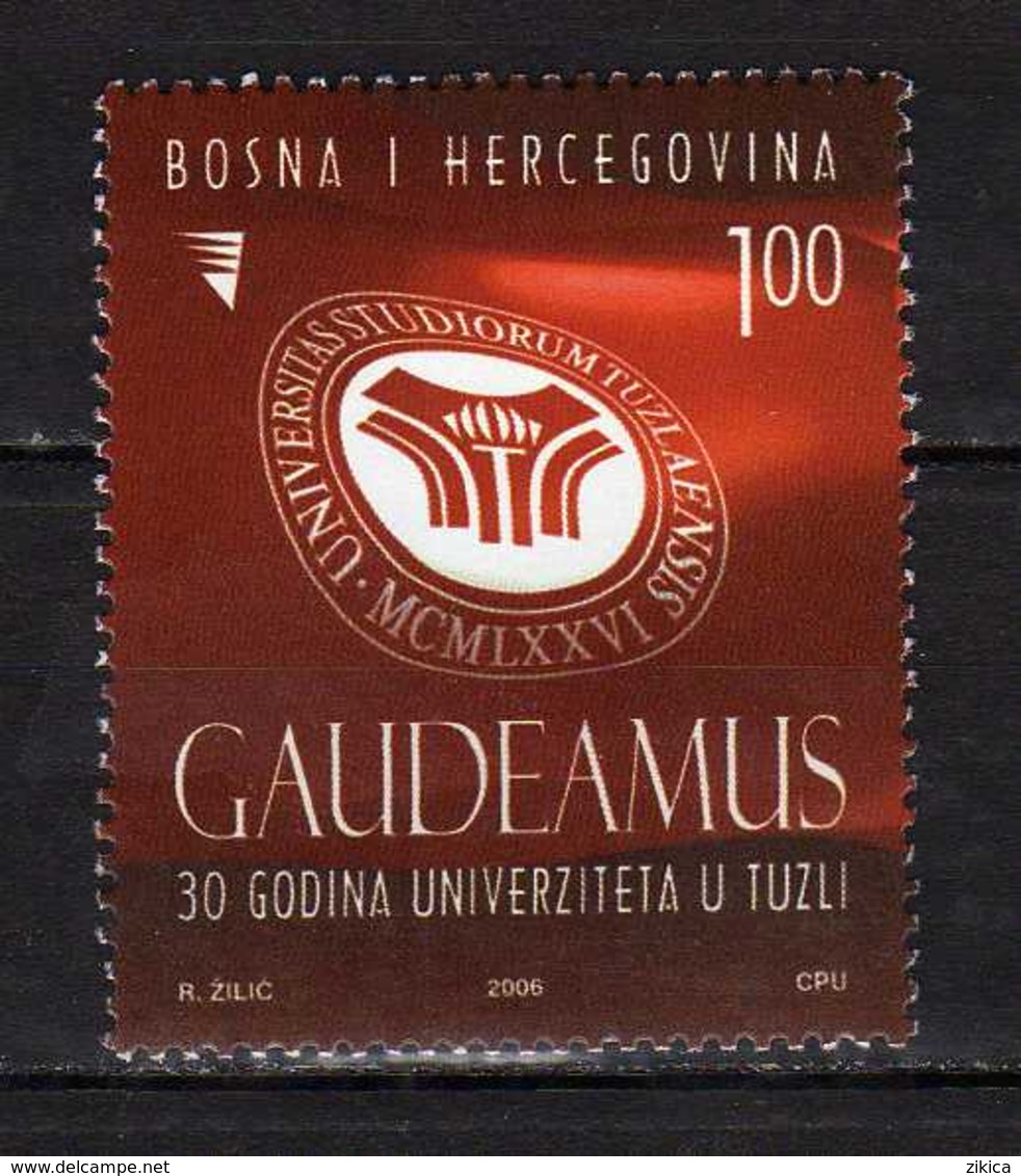 Bosnia And Herzegovina - 2006 The 30th Anniversary Of Tuzla University. MNH - Bosnie-Herzegovine