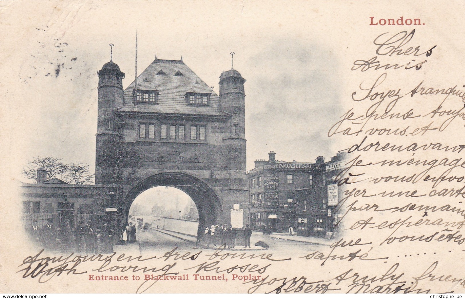 London, Entrance To Blackwell Tunnel, Poplar (pk50364) - Other & Unclassified