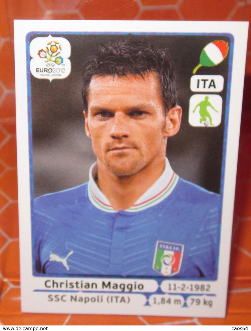 EURO2012 PANINI N. 323 MAGGIO   STICKER NEW CON VELINA - Edizione Italiana