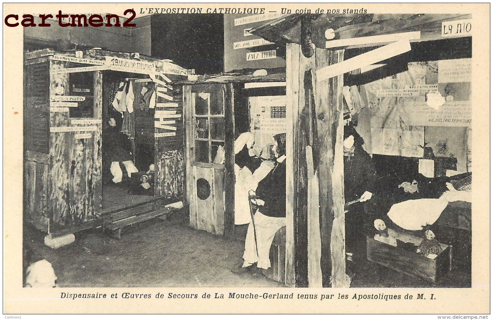 LOT DE 22 CPA : EXPOSITION FOIRE DE LYON USINE MATERIEL GUERRE ILLUSTRATEUR BAISE GOUTTAGNY GERLAND SOIERIE AUTOMOBILE - Autres & Non Classés