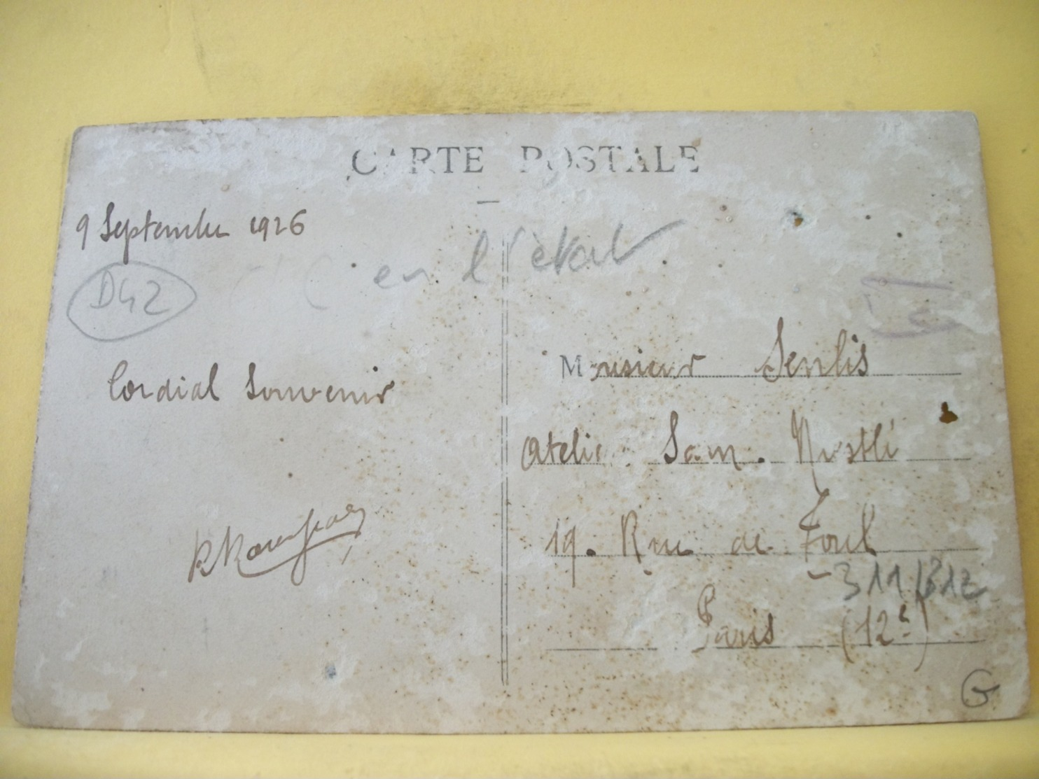 42 3267 CPA 1926 - 42  SAINT ETIENNE. INDUSTRIE, COMMERCE, EXPLOITATIONS LOCALES. DESCENTE D'UN CHEVAL DANS LA MINE (3e) - Saint Etienne