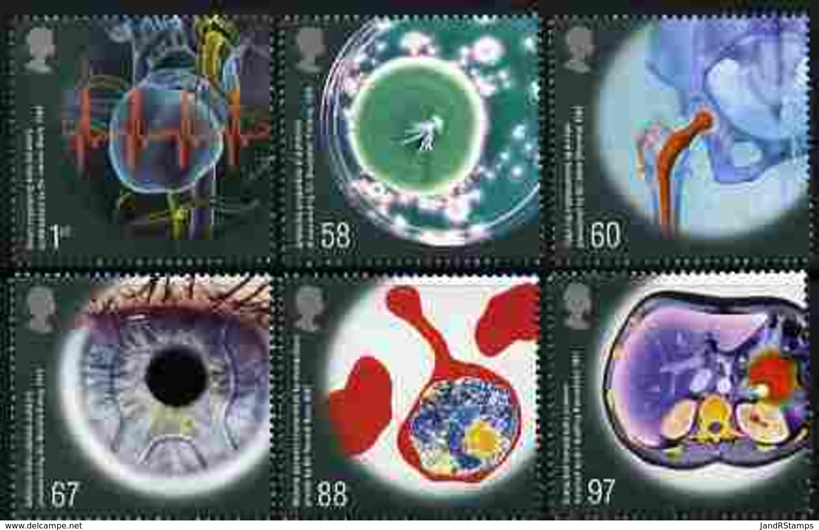 Great Britain 2010 Medical Breakthroughs Perf Set Of 6 U/m - Unused Stamps