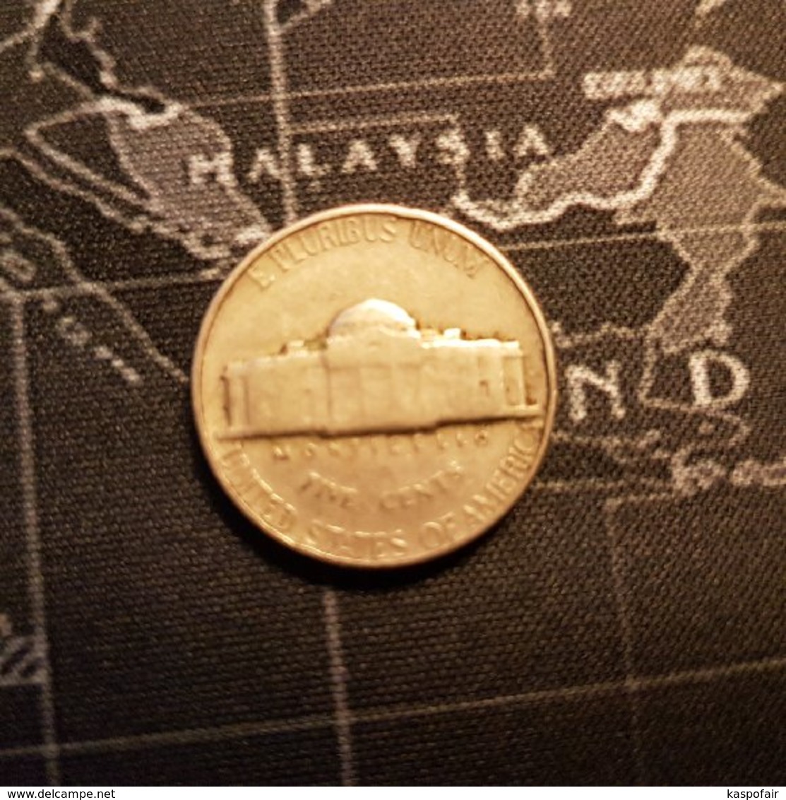 USA-Coin-1964-Jefferson-Nickel-5-Cent-Monticello - Sin Clasificación