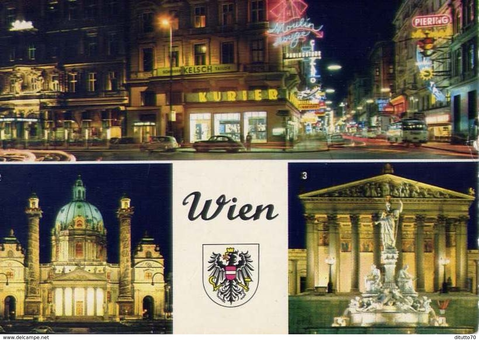 Wien - Formato Grande Viaggiata Mancante Di Affrancatura – E 7 - Altri & Non Classificati