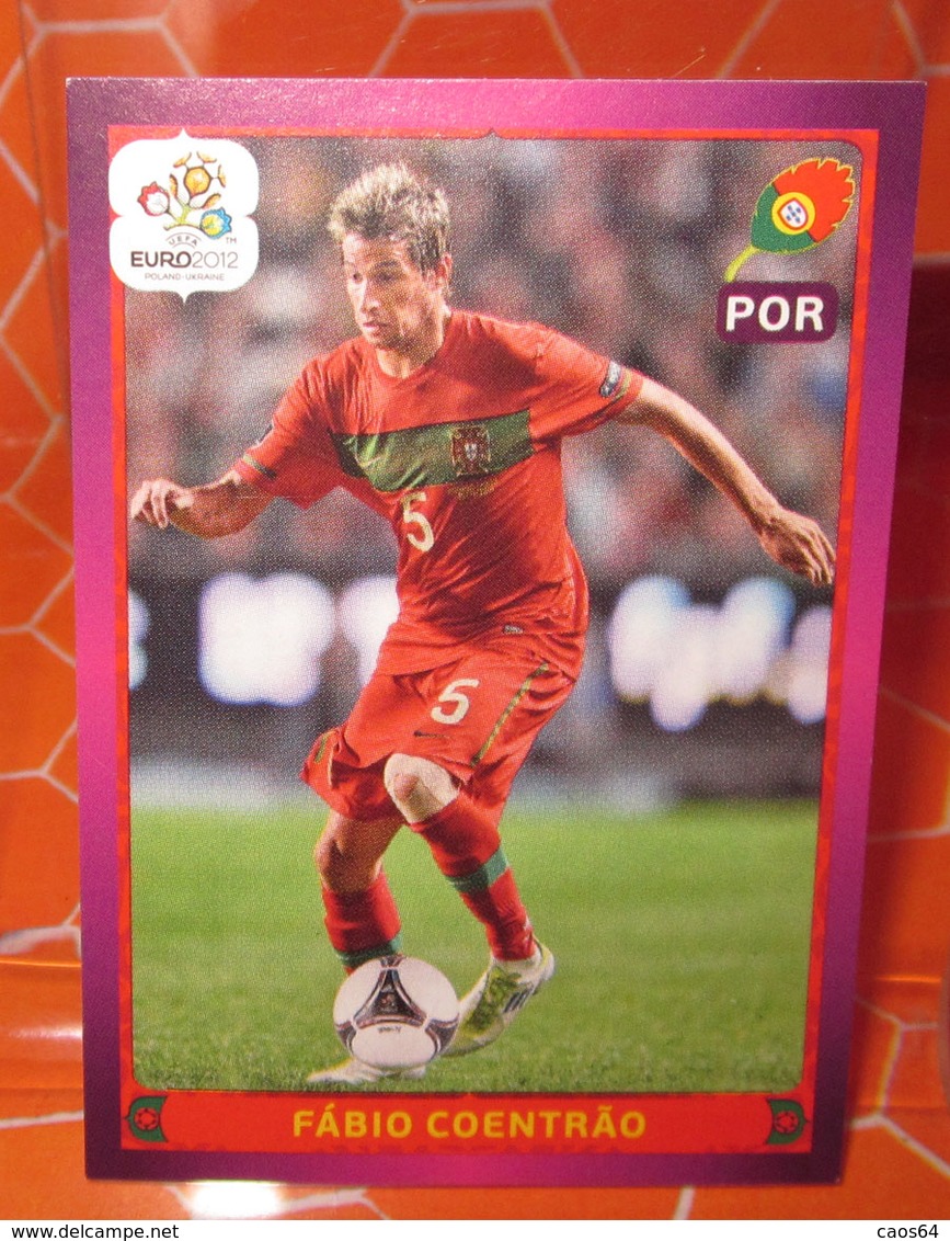 EURO2012 PANINI N. 278 COENTRAO  STICKER NEW CON VELINA - Edizione Italiana