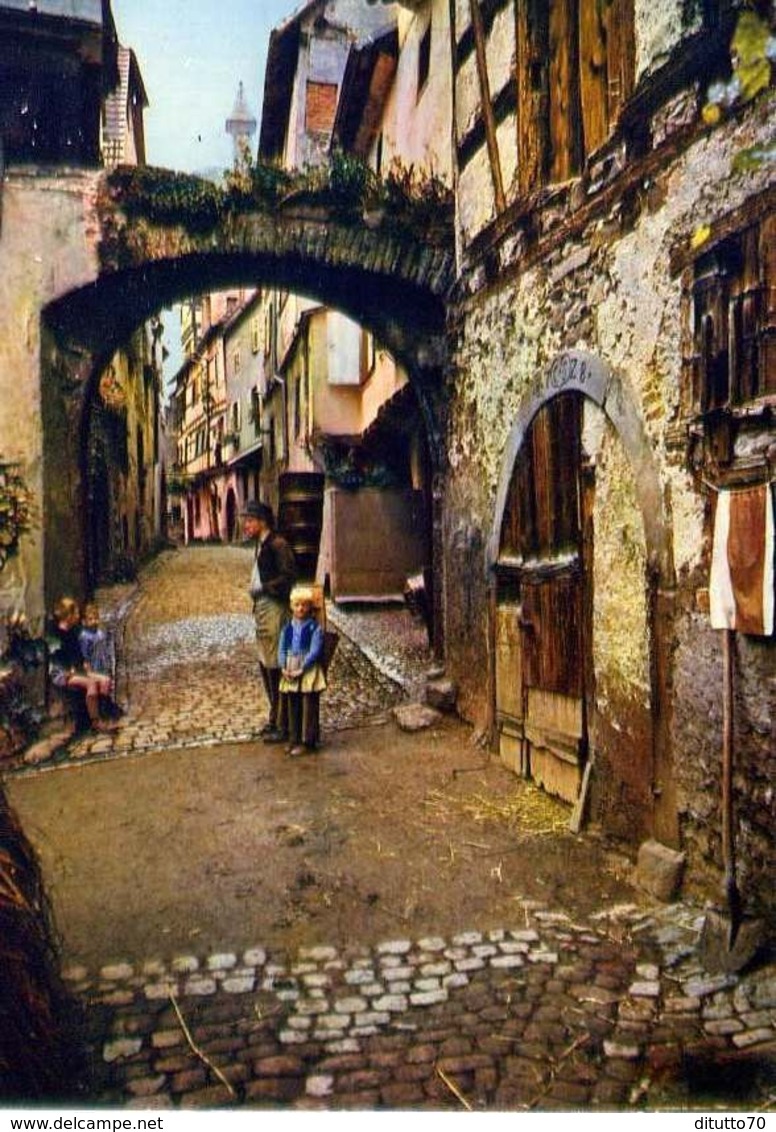 Riquewihr - Haut Rhin - Rue Des Juifs - Formato Grande Non Viaggiata – E 7 - Altri & Non Classificati