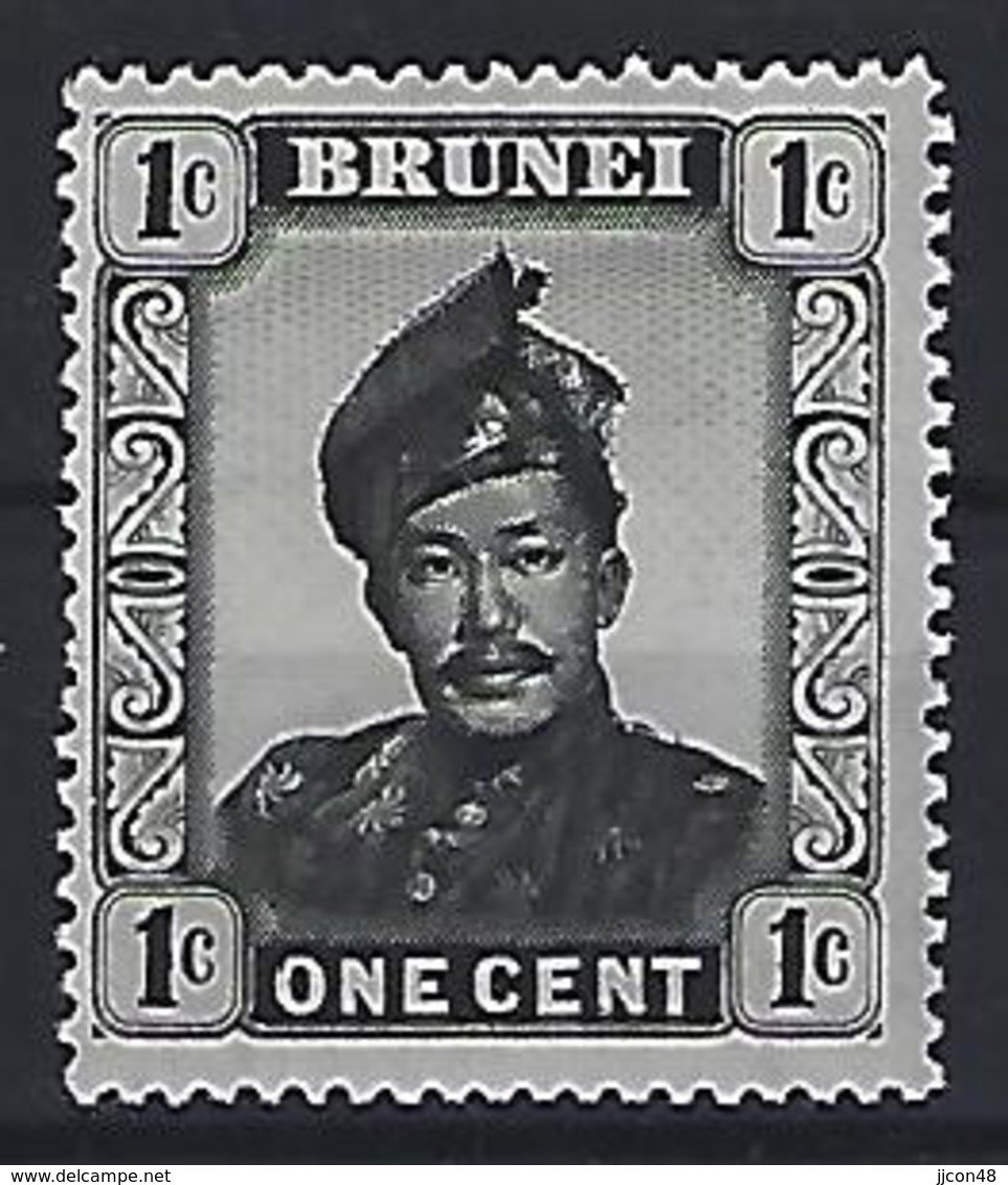 Brunei 1952 Sultan  1c (*) MH - Brunei (...-1984)