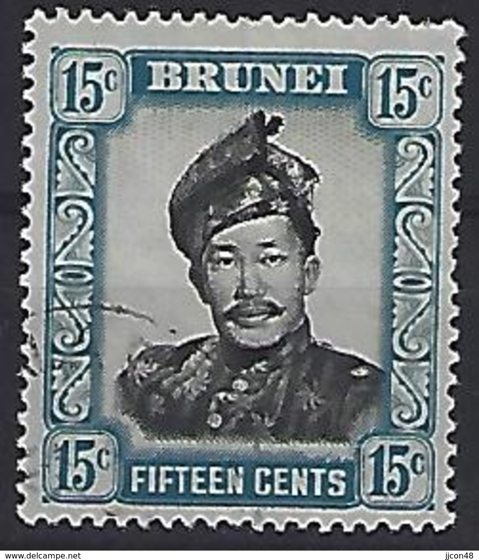 Brunei 1952 Sultan  15c (o) - Brunei (...-1984)